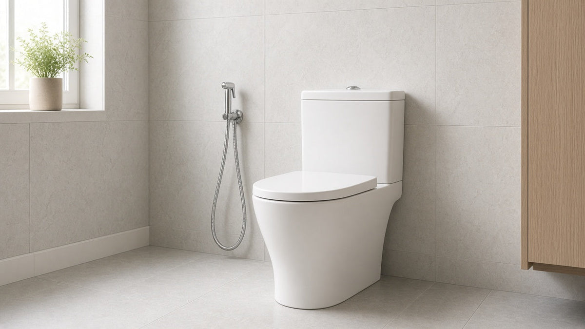 Toilet met bidetfunctie: sproeier, bidetkraan of douche-wc?
