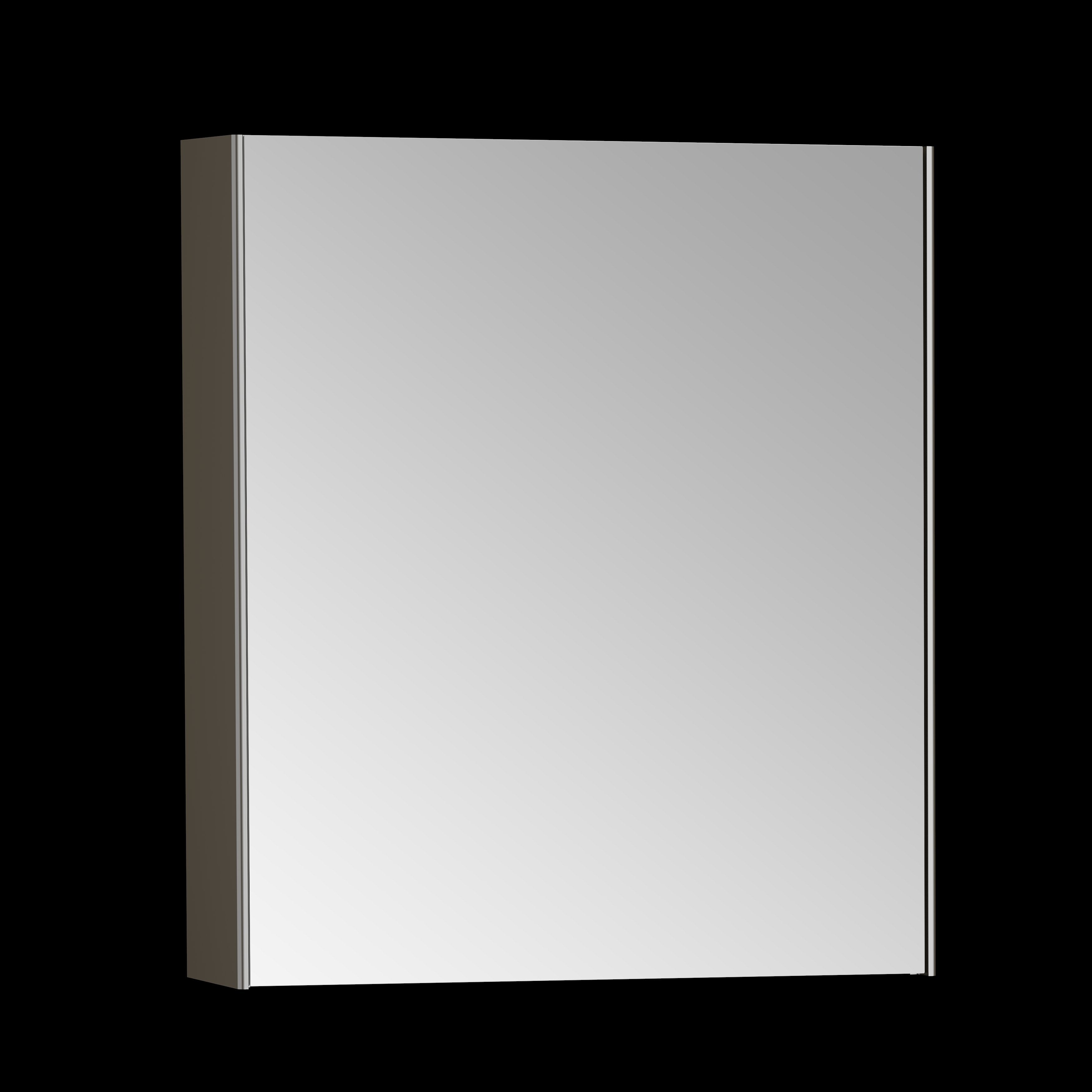 Vitra Basis Spiegelkast Geborsteld Chroom 60Cm