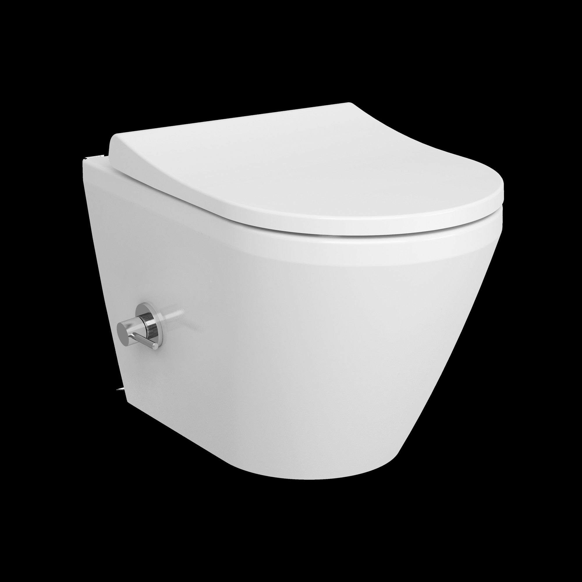 Vitra Integra Round Rim-Ex Wandcloset Met Geintegreerde Bidetkraan