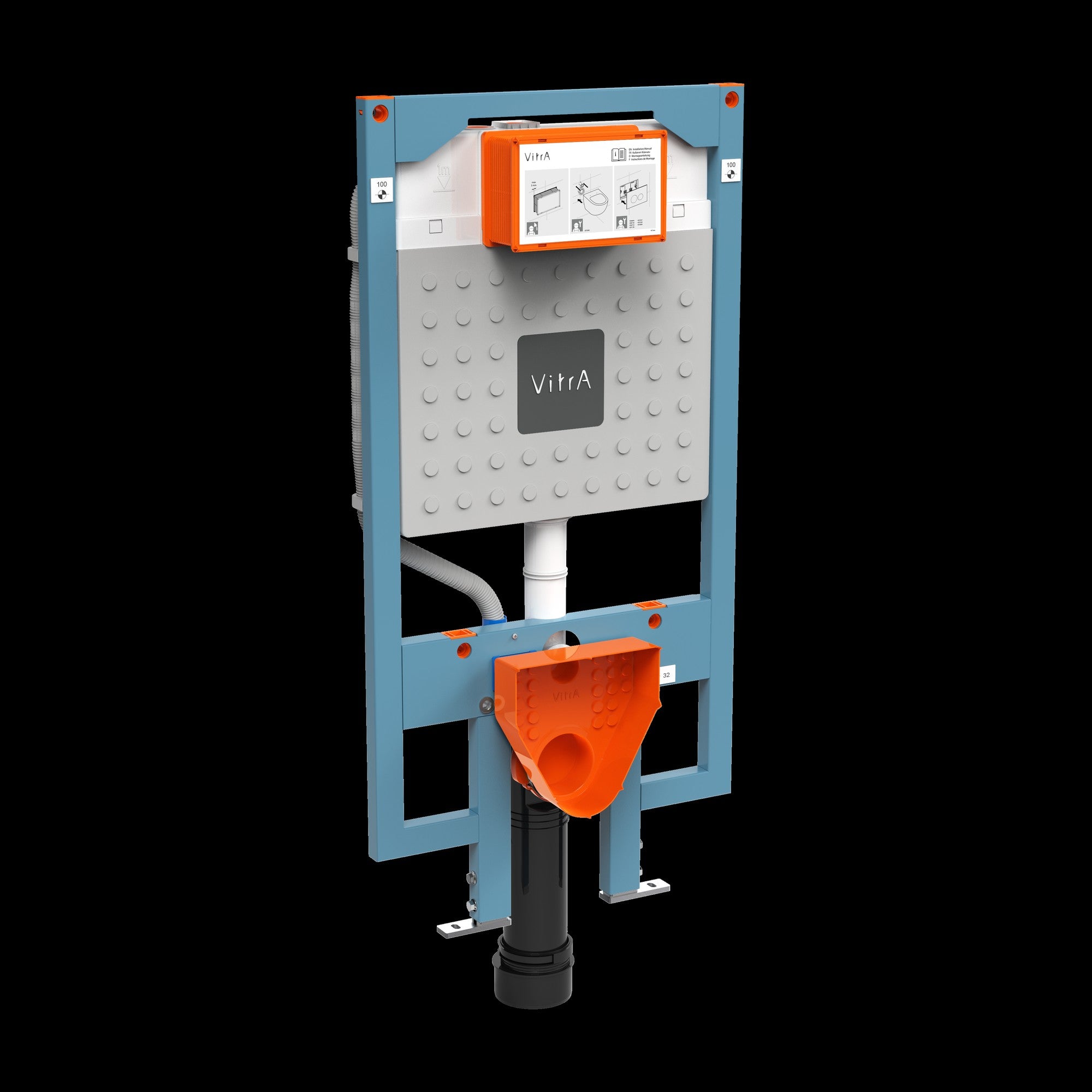 Vitra Vfix Prime Inbouwreservoir- Profiel