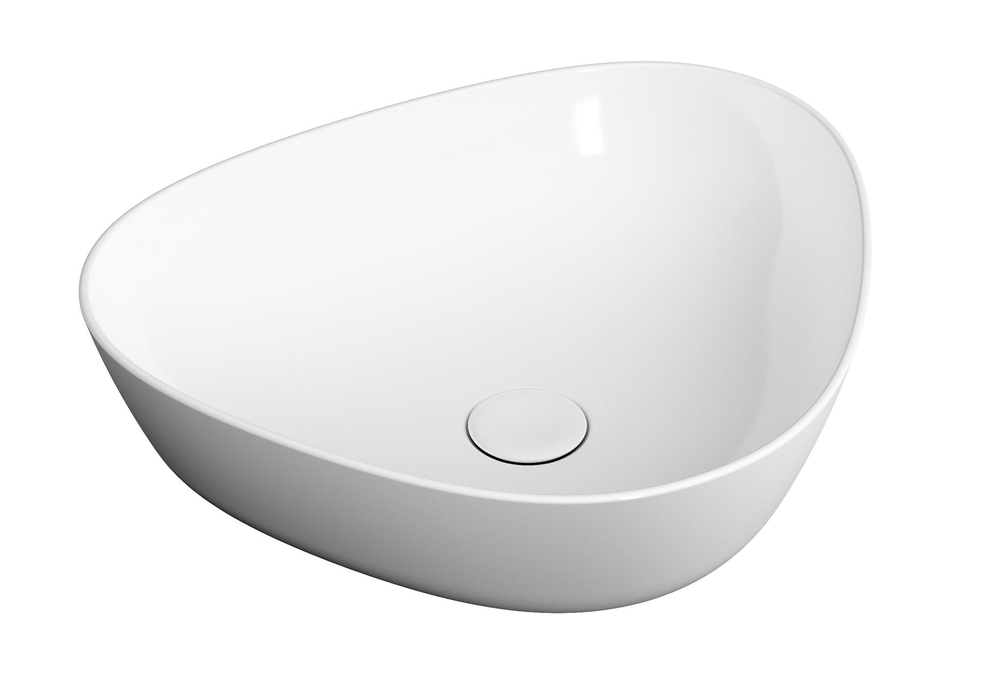Vitra Plural Wastafel Wit Driehoek
