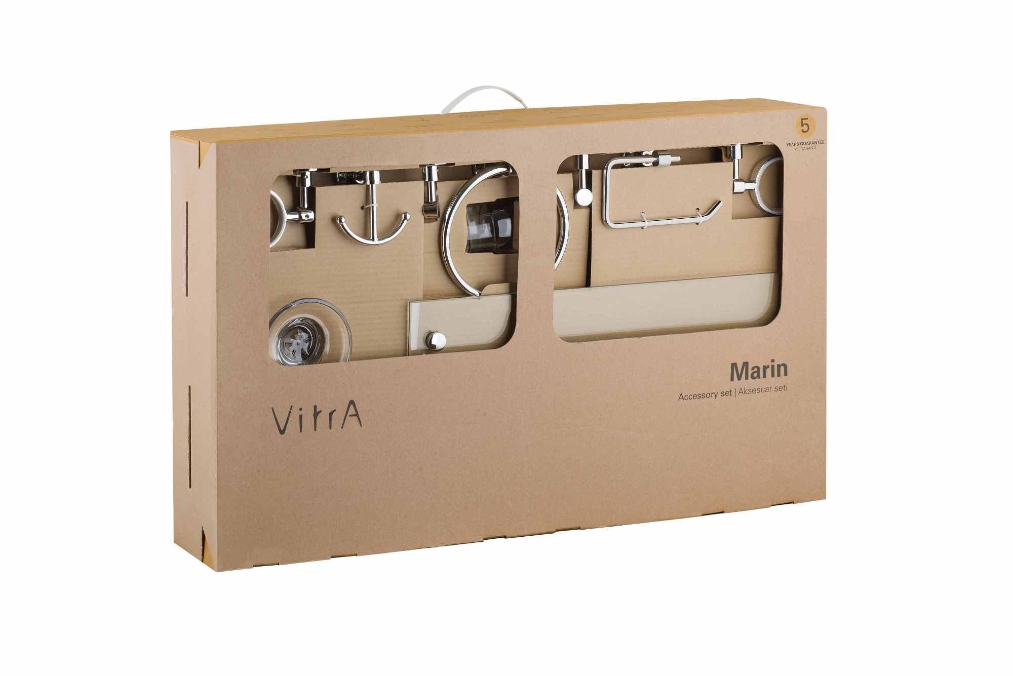 Vitra Marin Accessoireset Chroom