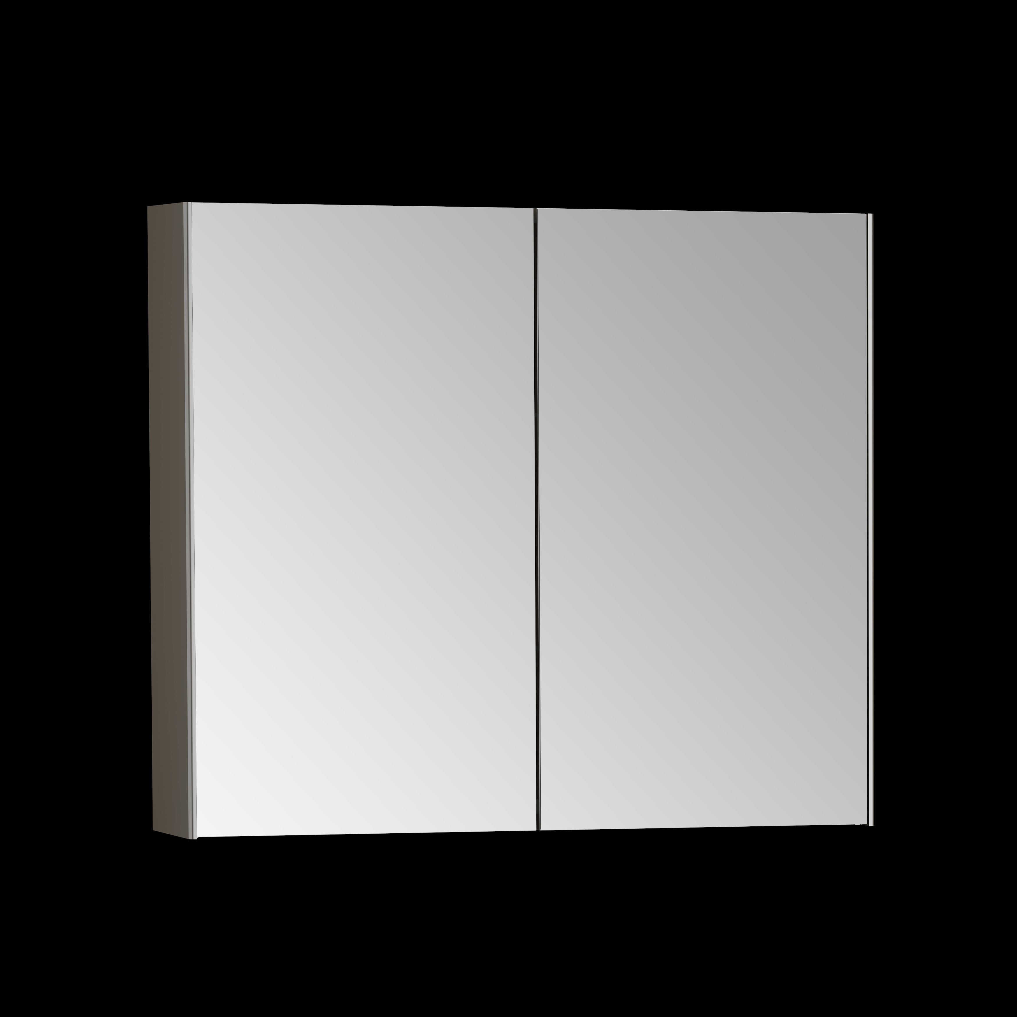Vitra Basis Spiegelkast Geborsteld Chroom 60Cm