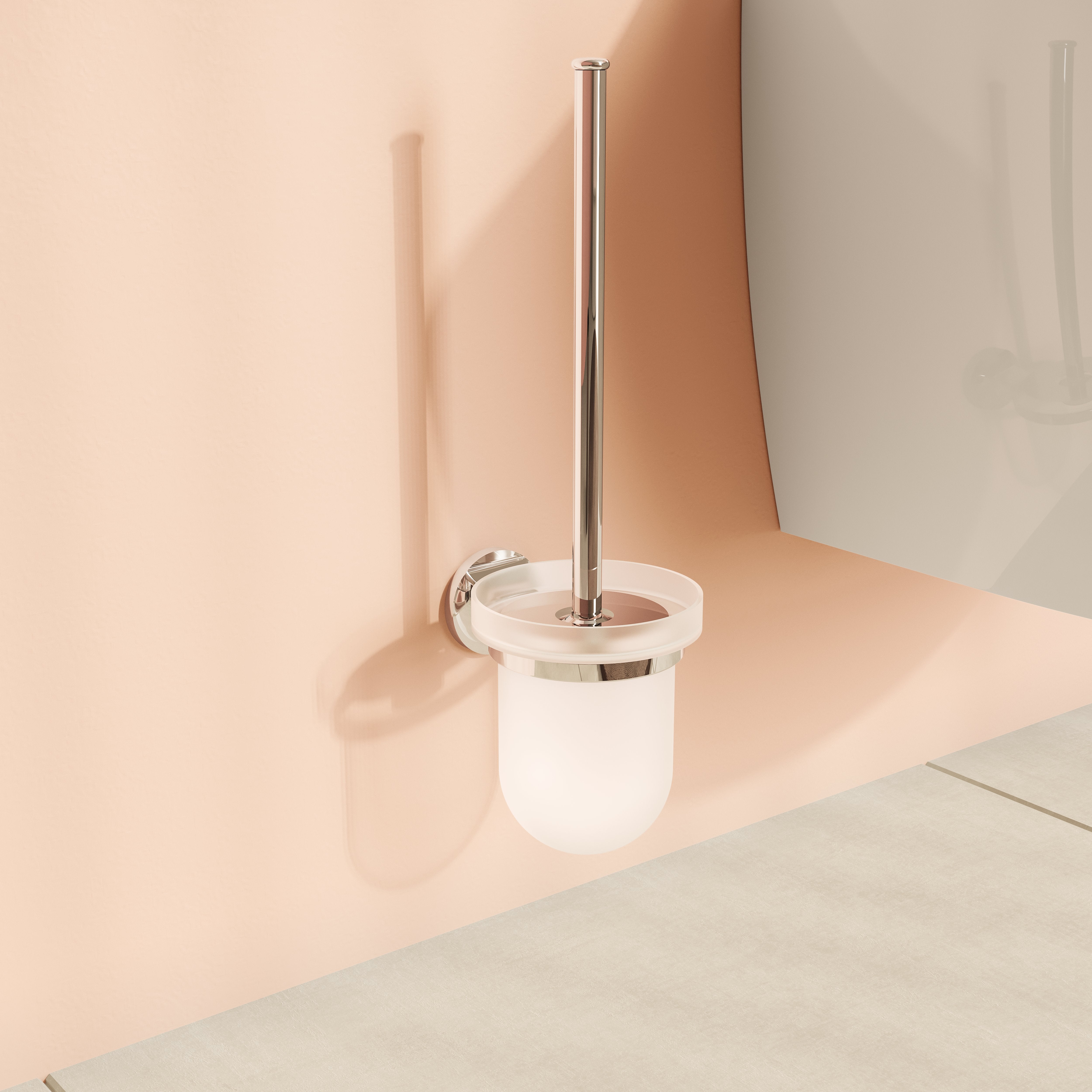Vitra Marin Toiletborstelhouder Chroom