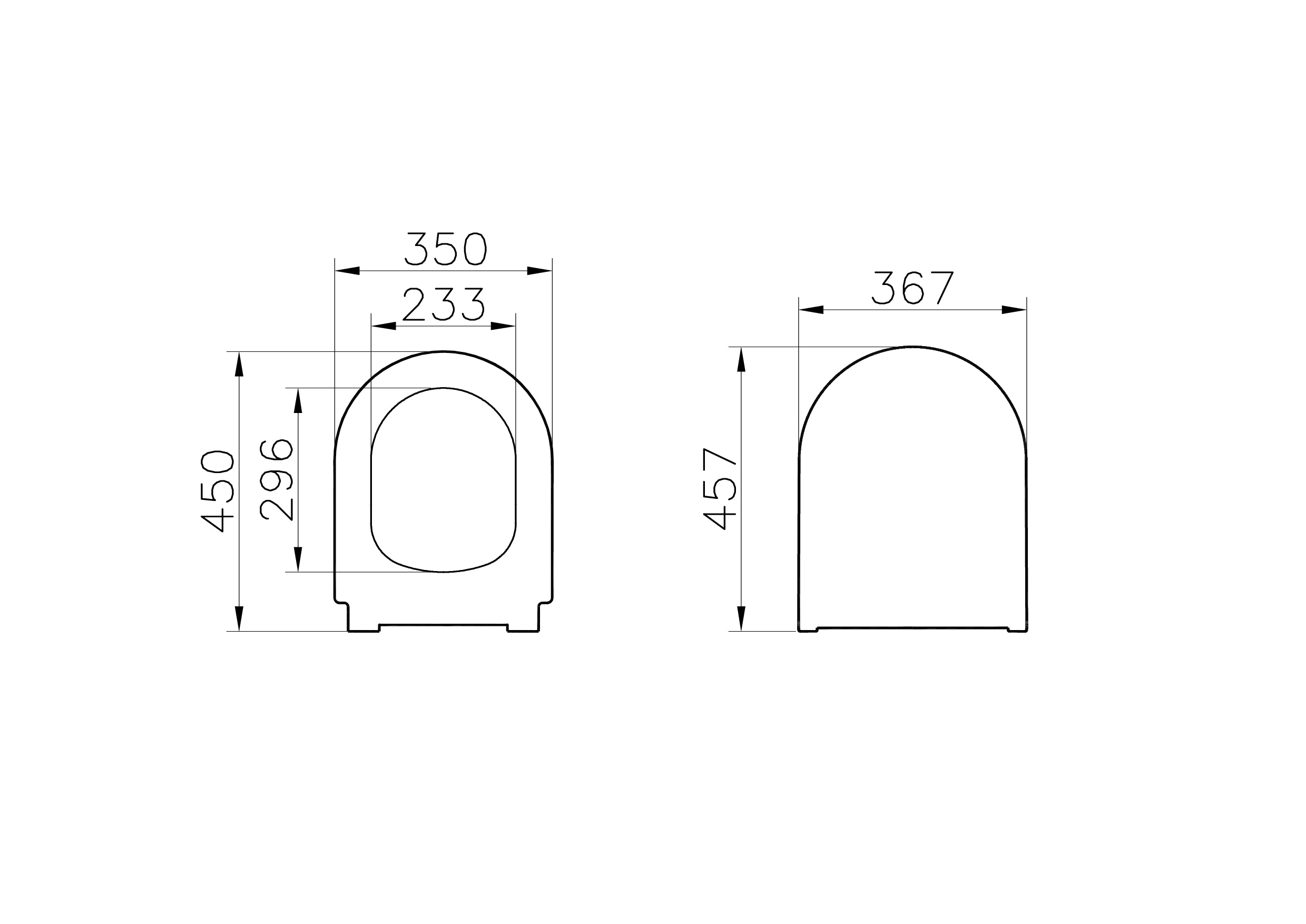 Vitra Integra Round Wc Bril