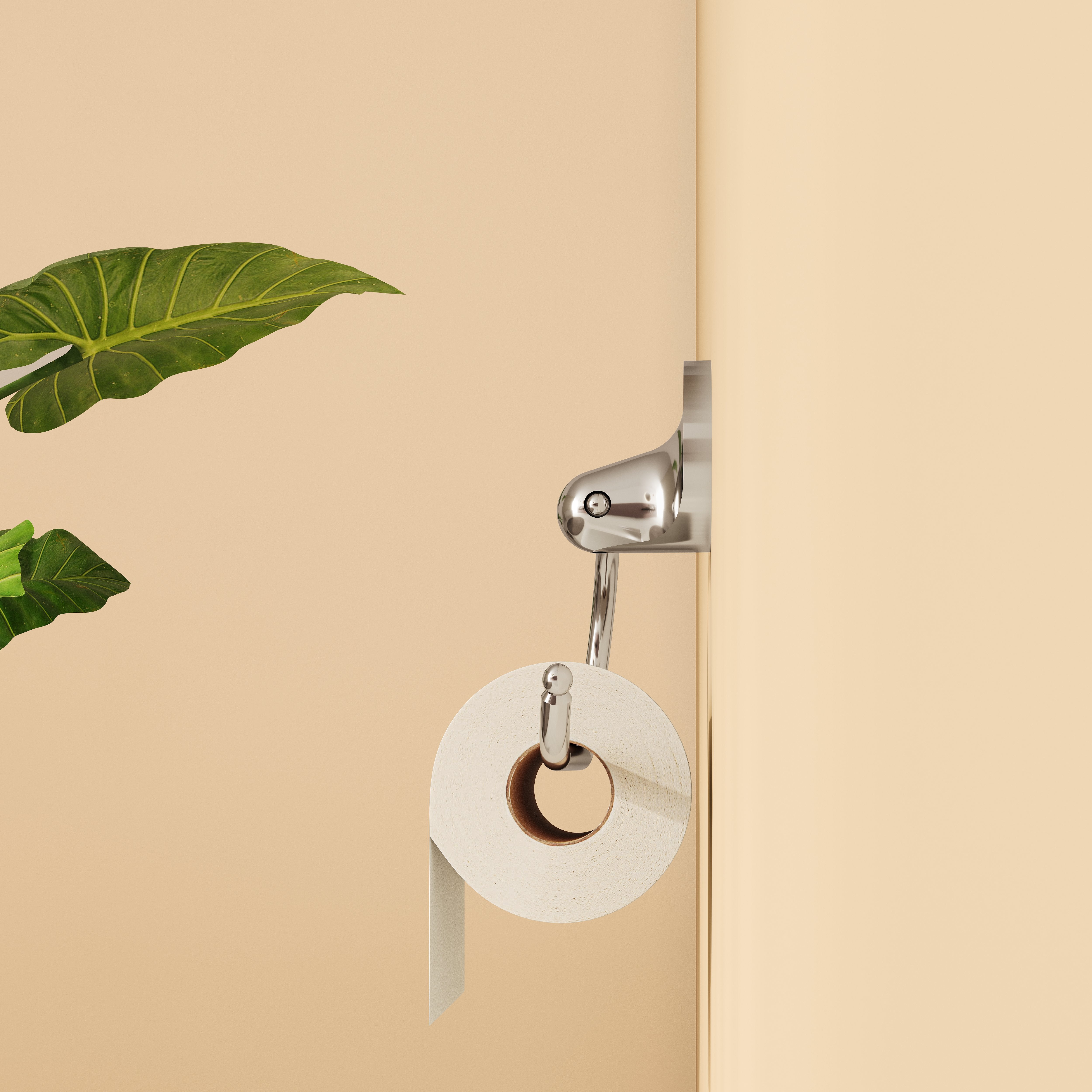 Vitra Marin Toiletrolhouder Chroom