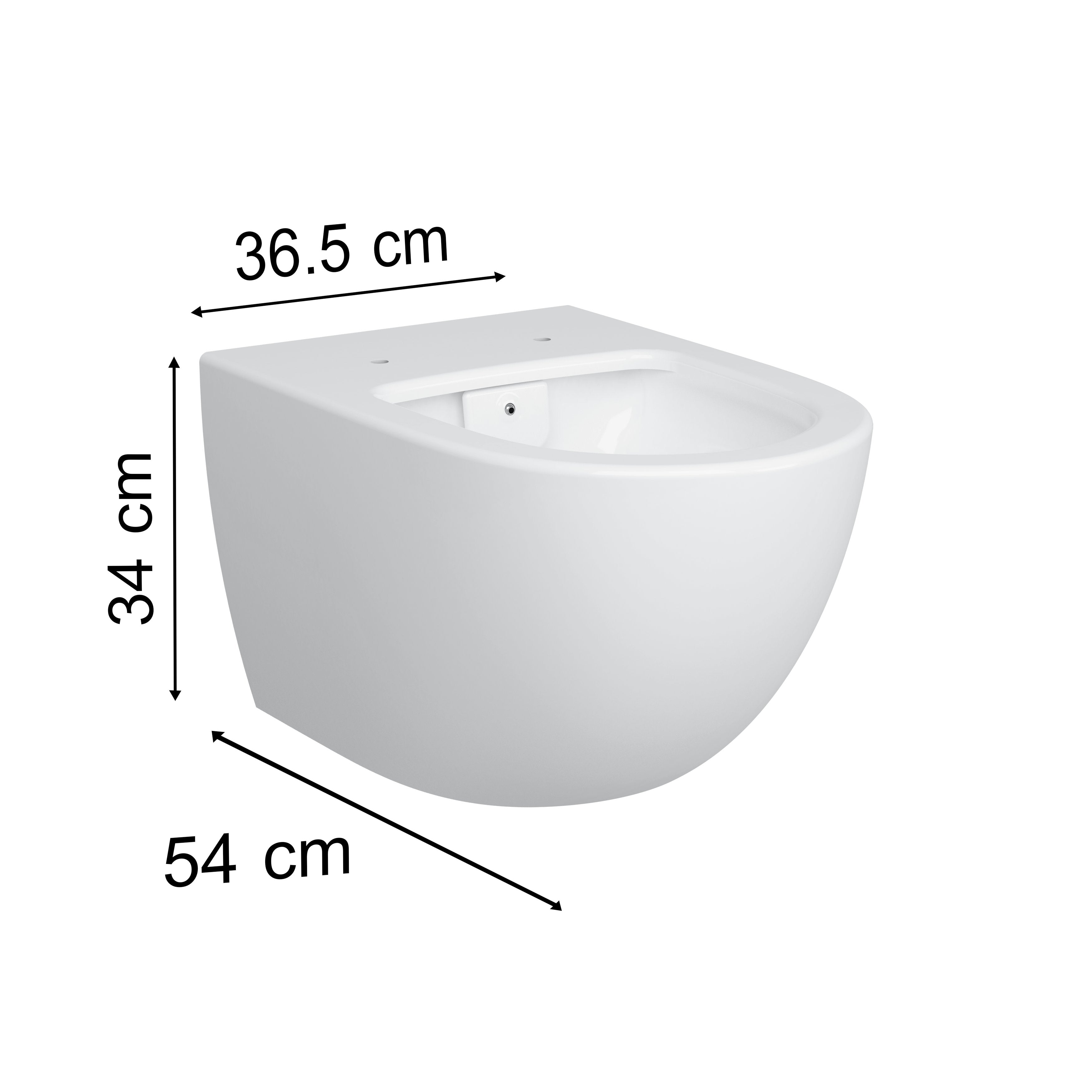 Vitra Sento Rim-Ex Wandcloset Met Bidet