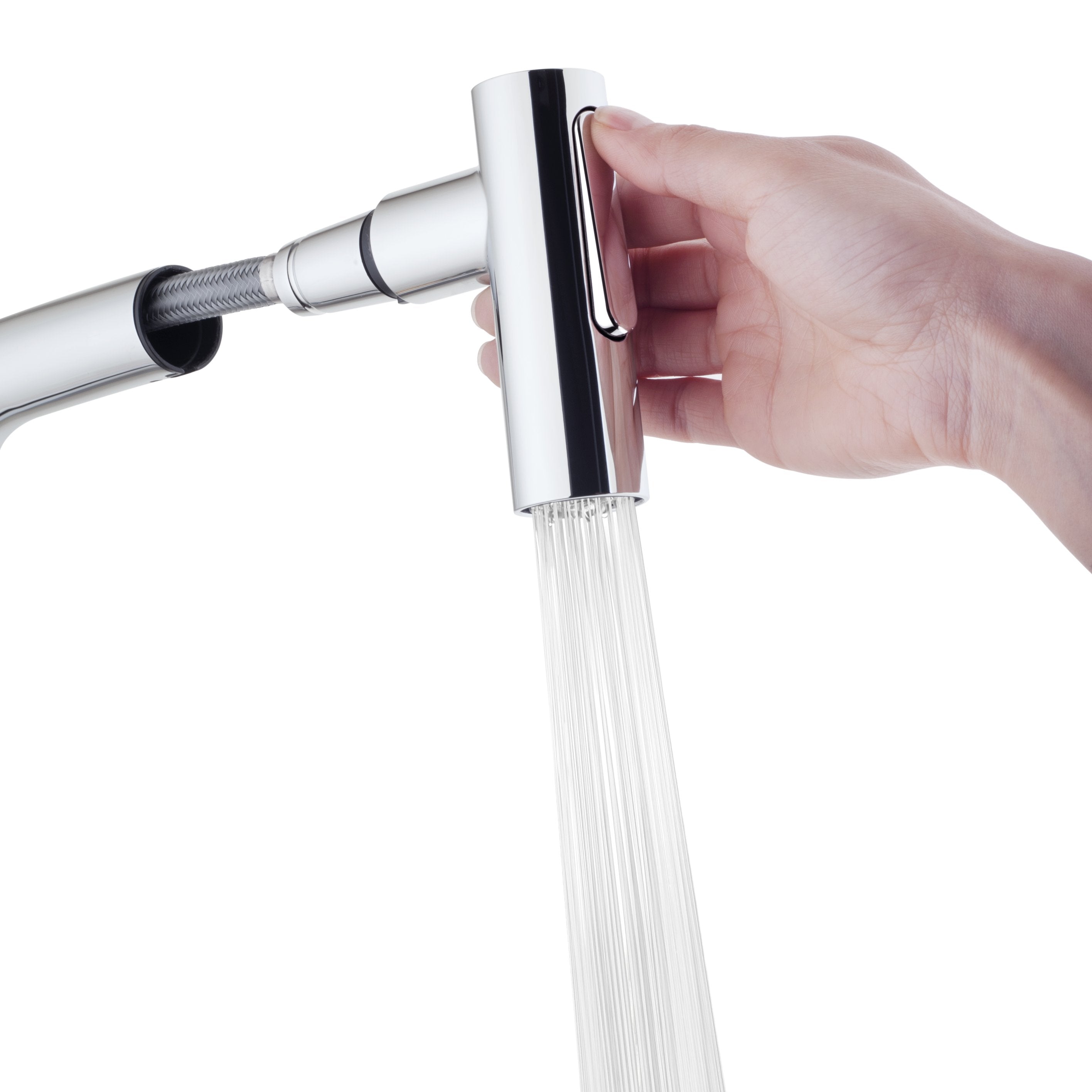 Vitra Masterline Maestro Pull-Out Keukenkraan Chroom