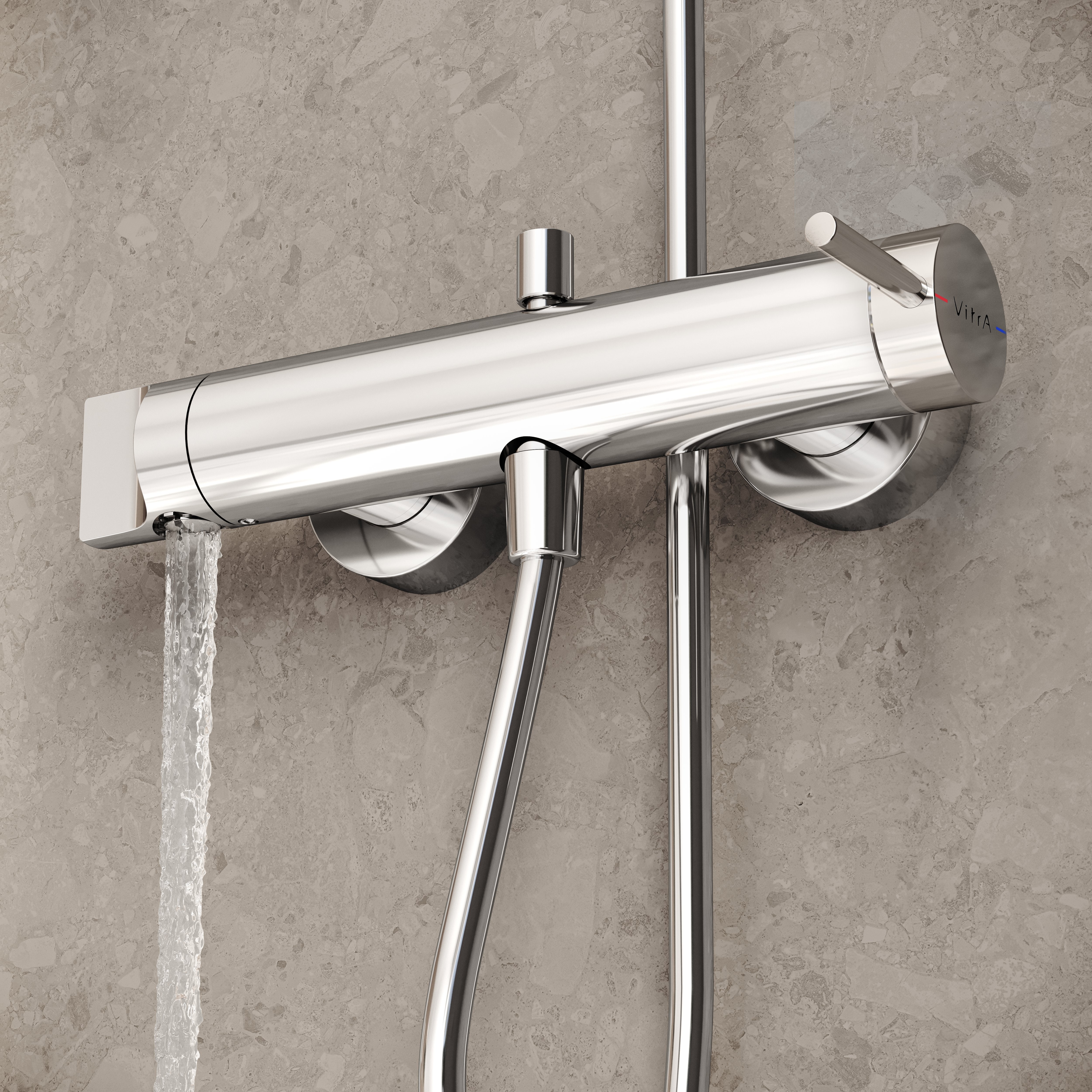 Vitra Origin Douche/Bad Kraan