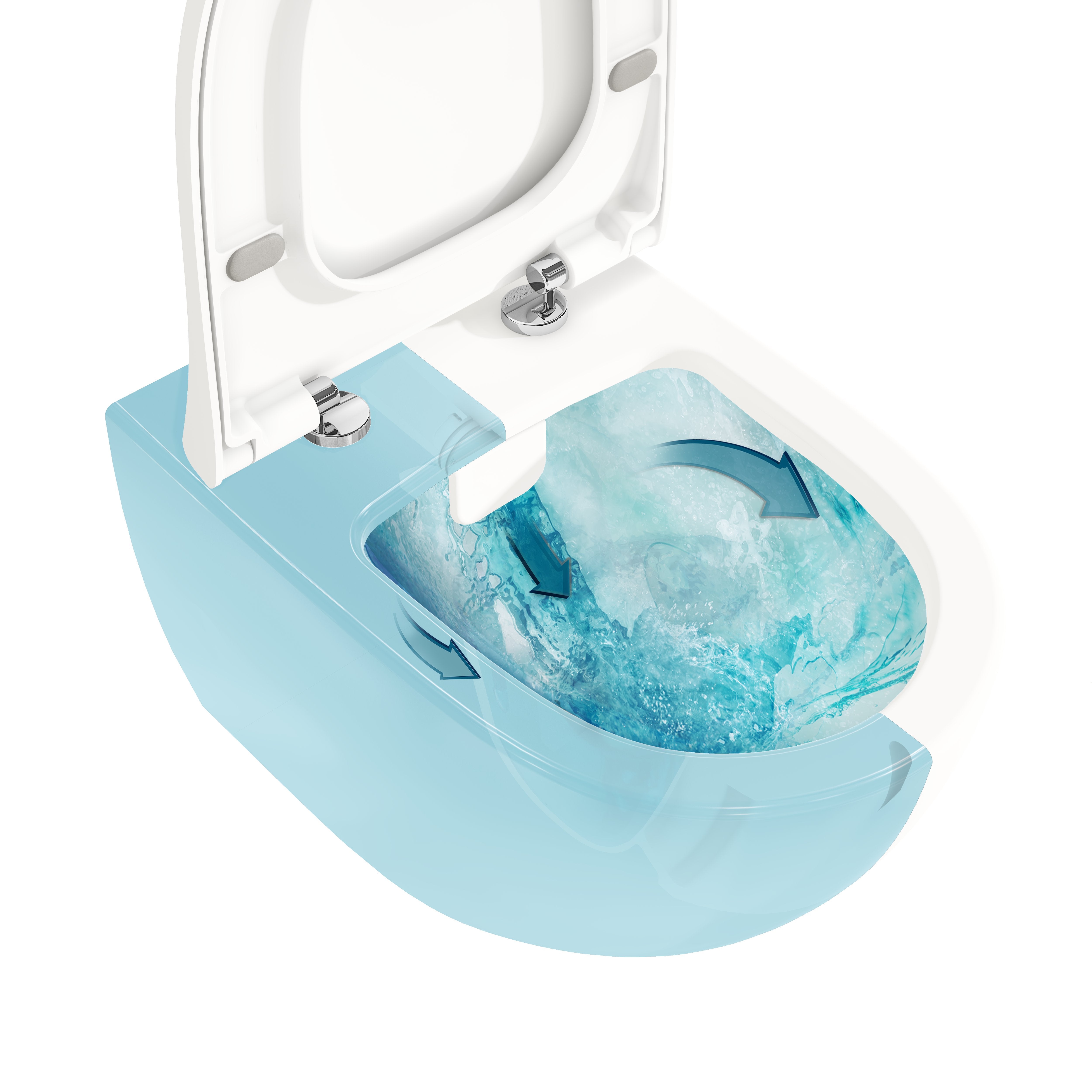 Vitra Sento Rim-Ex Wandcloset Met Bidet