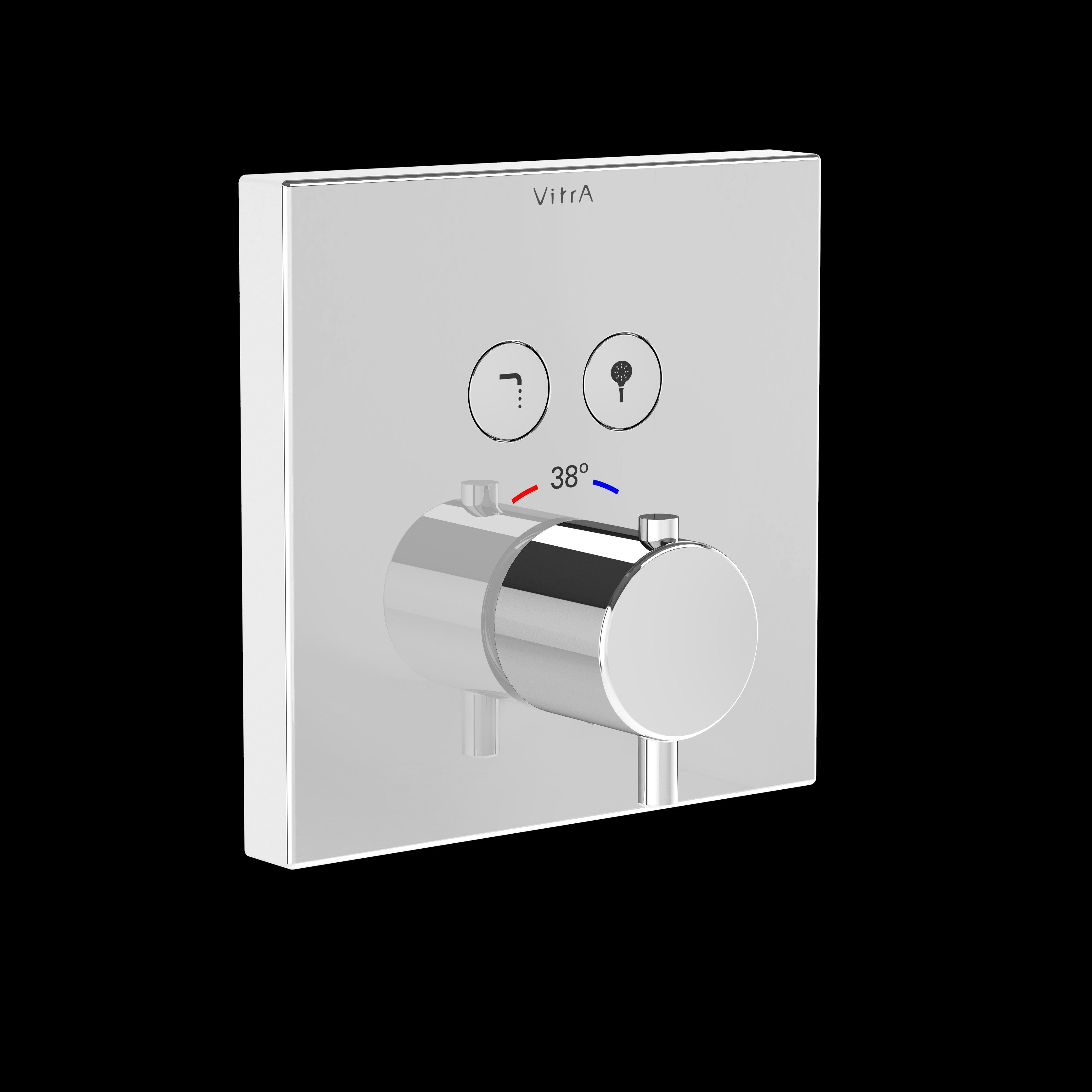 Vitra Root Square Aquacontrol Douche/Bad Kraan