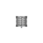 Dutchline - Douchegoot Met Flens En Rooster - Rvs - 150X150Mm
