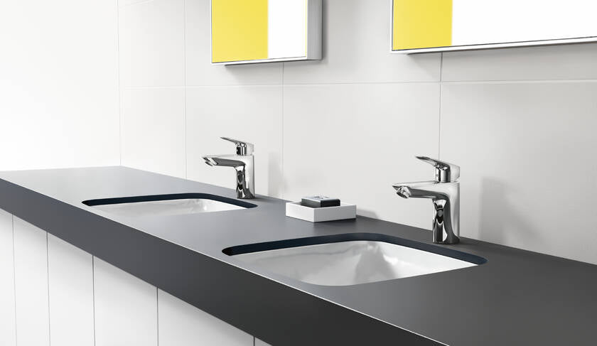 Hansgrohe Logis 100 Verlaagde Wastafelkraan Glanzend Chroom