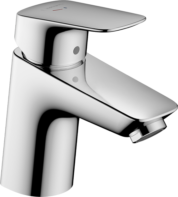 Hansgrohe Logis 70 Verlaagde Wastafelkraan Glanzend Chroom