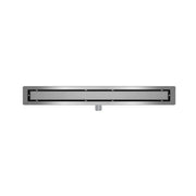 Dutchline - Douchegoot Met Flens En Tegelrooster - Rvs - 1800X70Mm