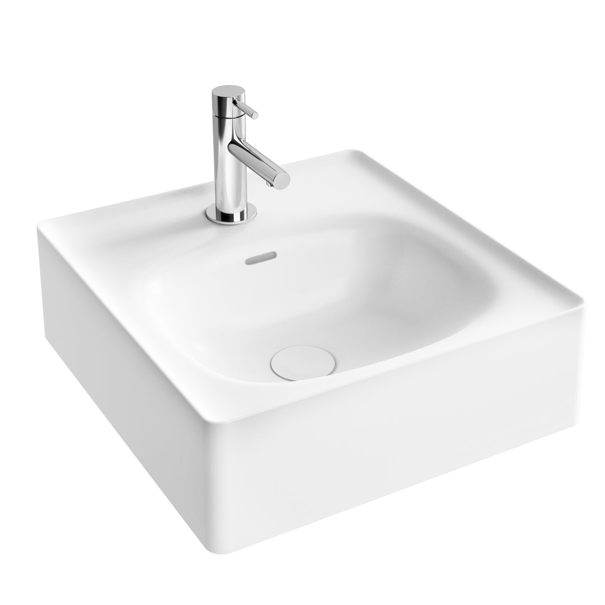 Vitra Equal opzetwastafel 43 cm - Wit