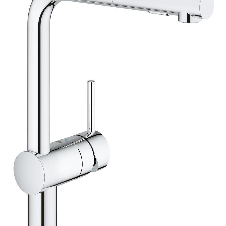 Grohe Minta Uittrekbare Keukenkraan Chroom