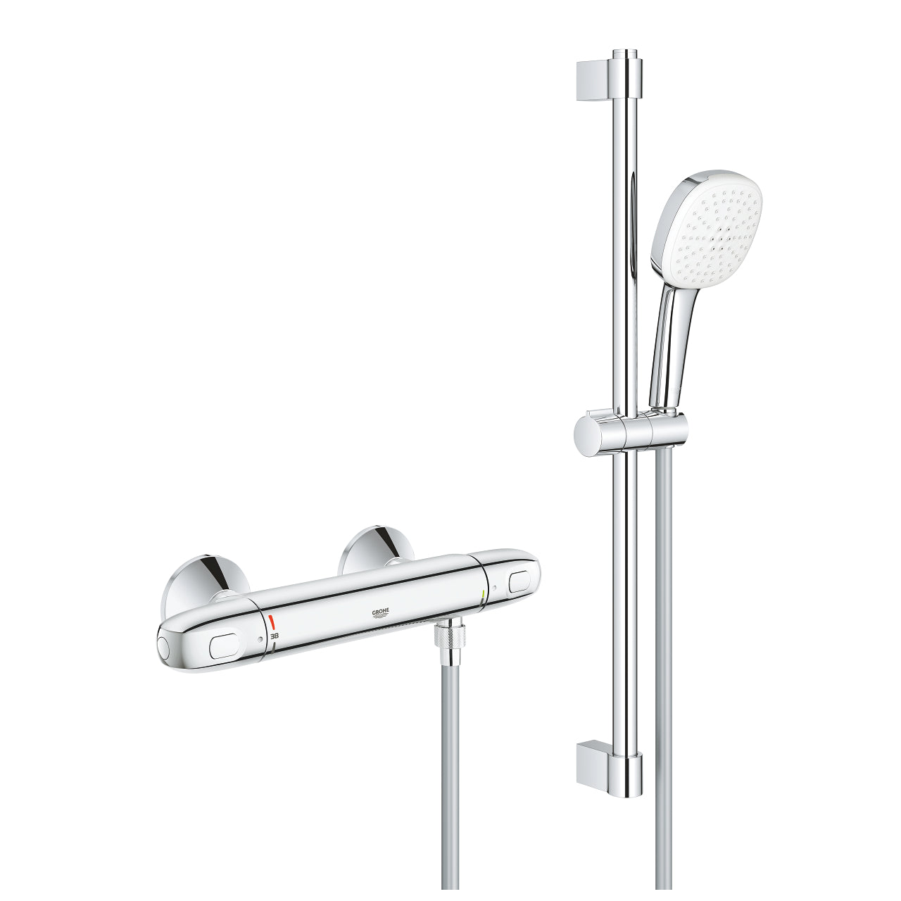 Grohe Grohtherm 1000 Comfortset H.O.H. 150Mm Chroom