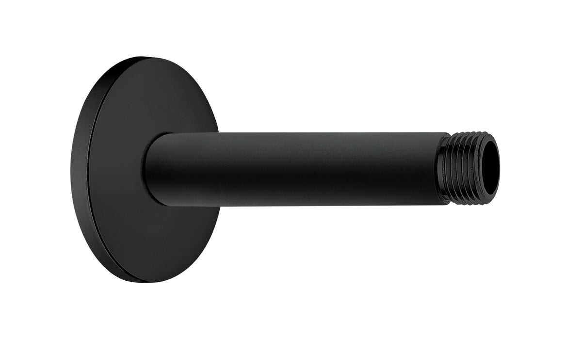 Vitra Origin Plafondmontage Douchearm Kort, Zwart
