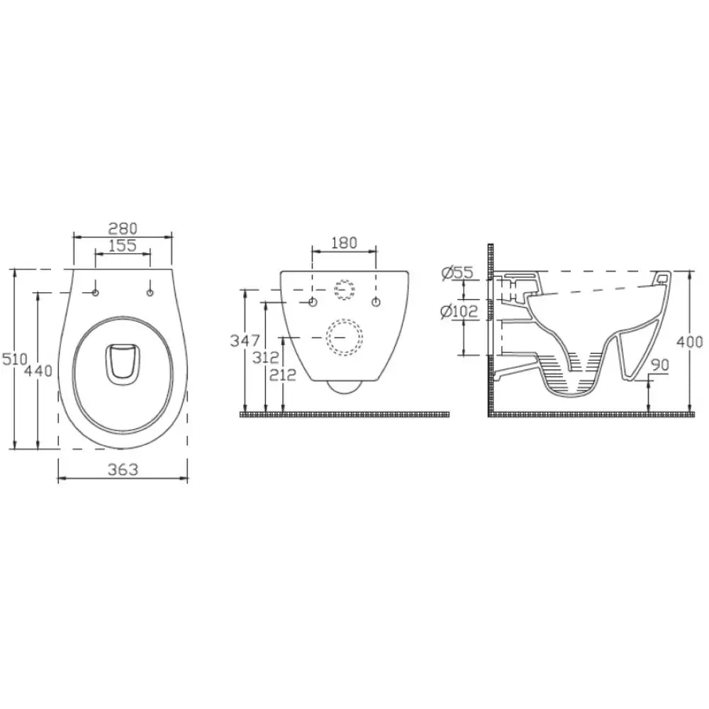 Ideal Standard Stradao Soft Wc Bril Wit