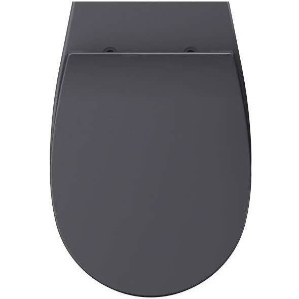 Isvea D80 WC Bril, Antraciet | Isvea
