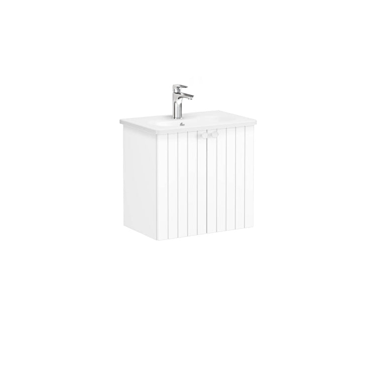 VitrA Root Groove Lavabo Dolabı 60 cm, iki kapaklı