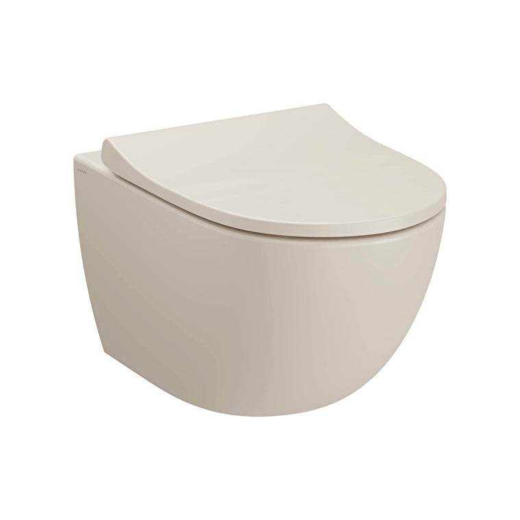 VitrA Sento Rim-Ex Wandcloset Met Bidetfunctie, Mat Zandbeige