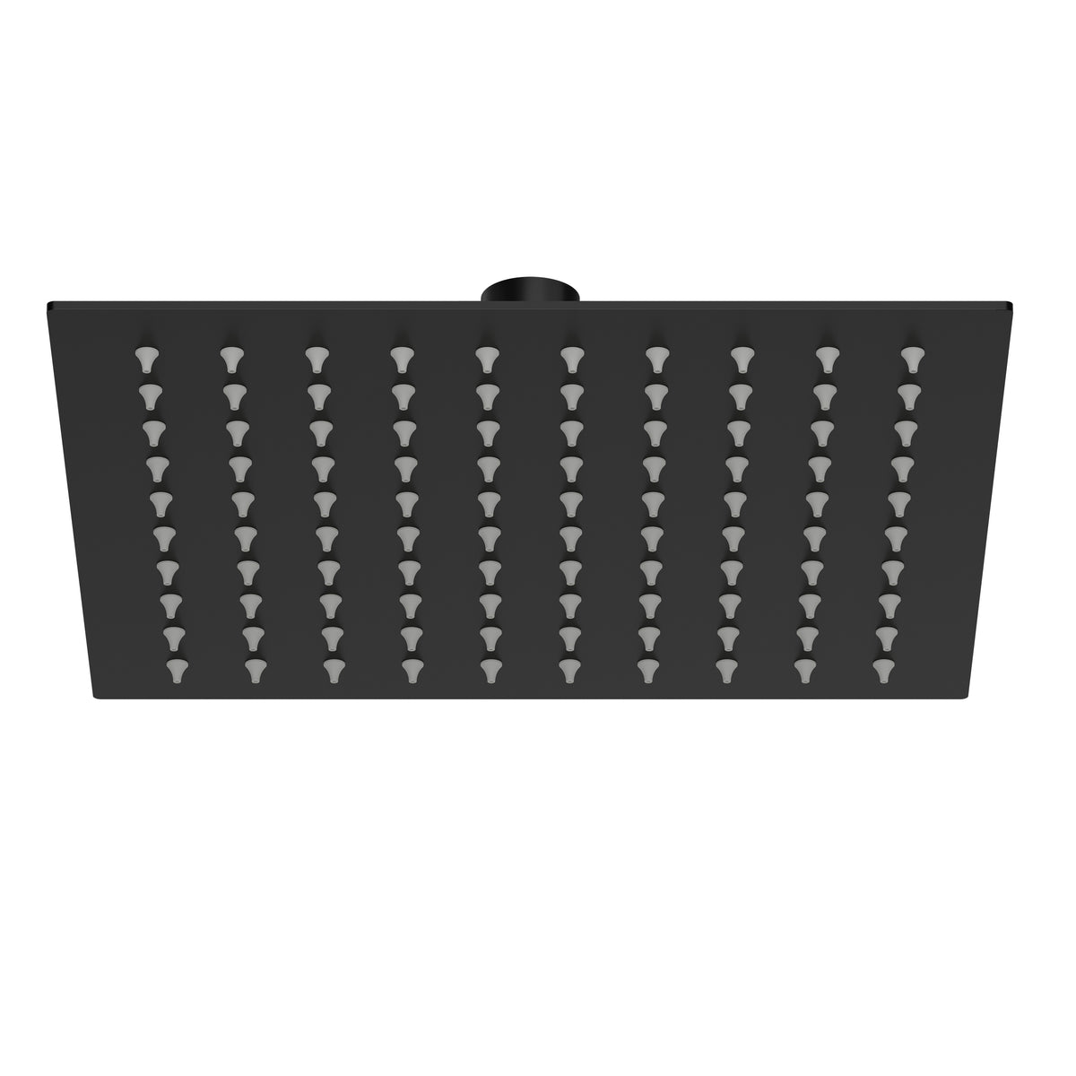 Vitra Bliss Square 1F Douchekop - Mat Zwart