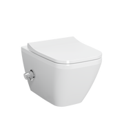 Vitra Integra Square Rim-Ex Wandcloset Met Thermostatische Bidetkraan