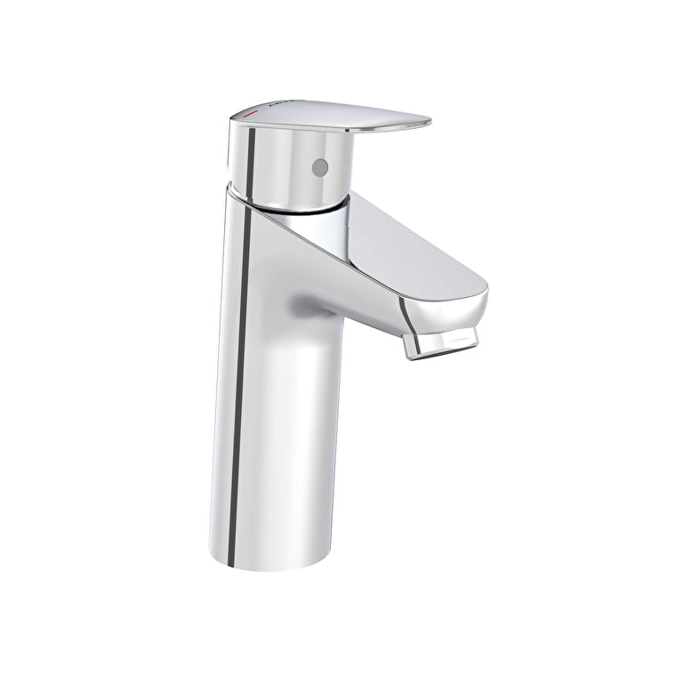 Vitra Flow Round Wastafelkraan - Chroom