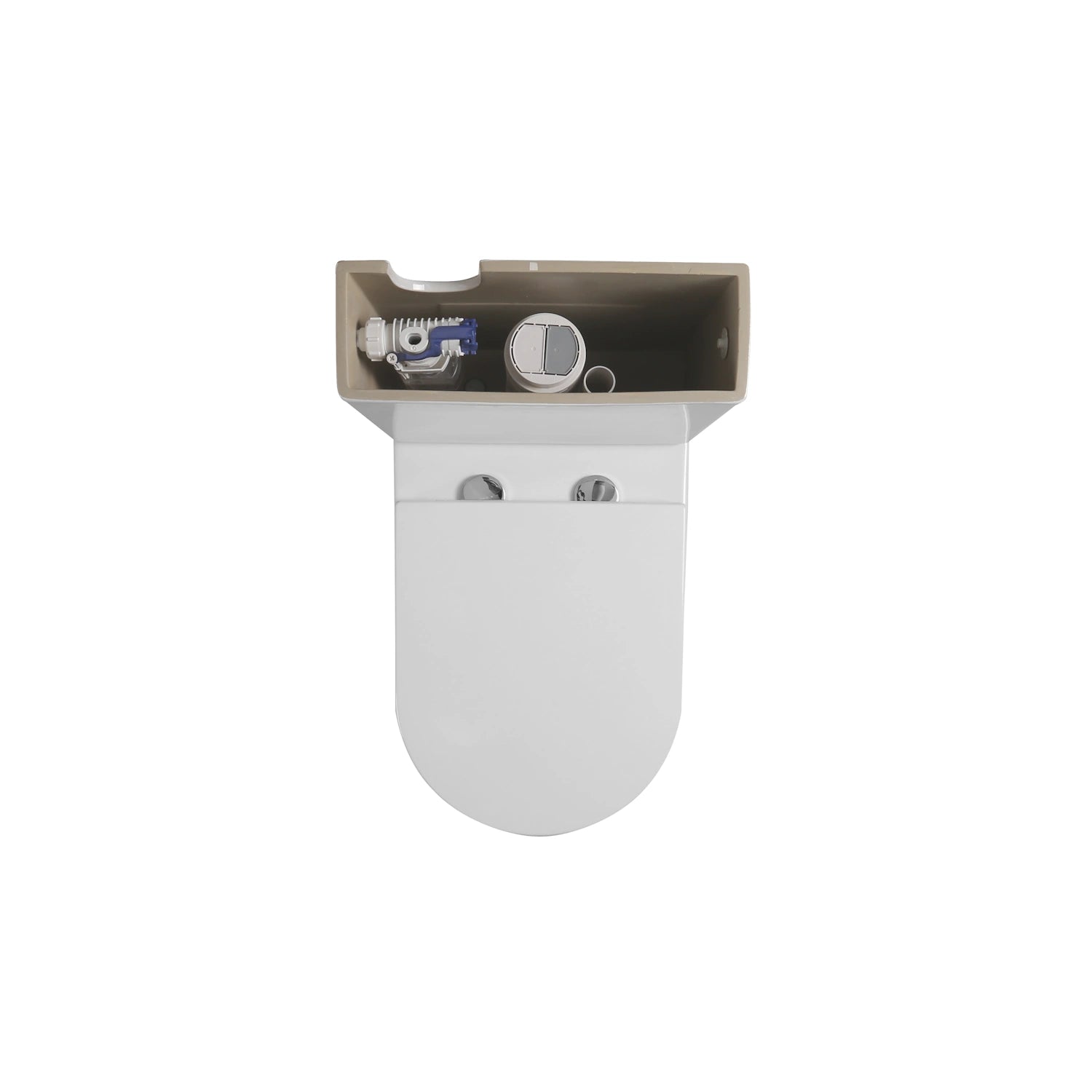 Dutchline - Lux Luccio Rimless (Pk) Duoblok + Softclose Ondiep Zitting - Met Bidet