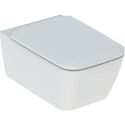 Geberit Icon Square Rimfree Wandclosetset - Rimfree - Met Bidet - Wit