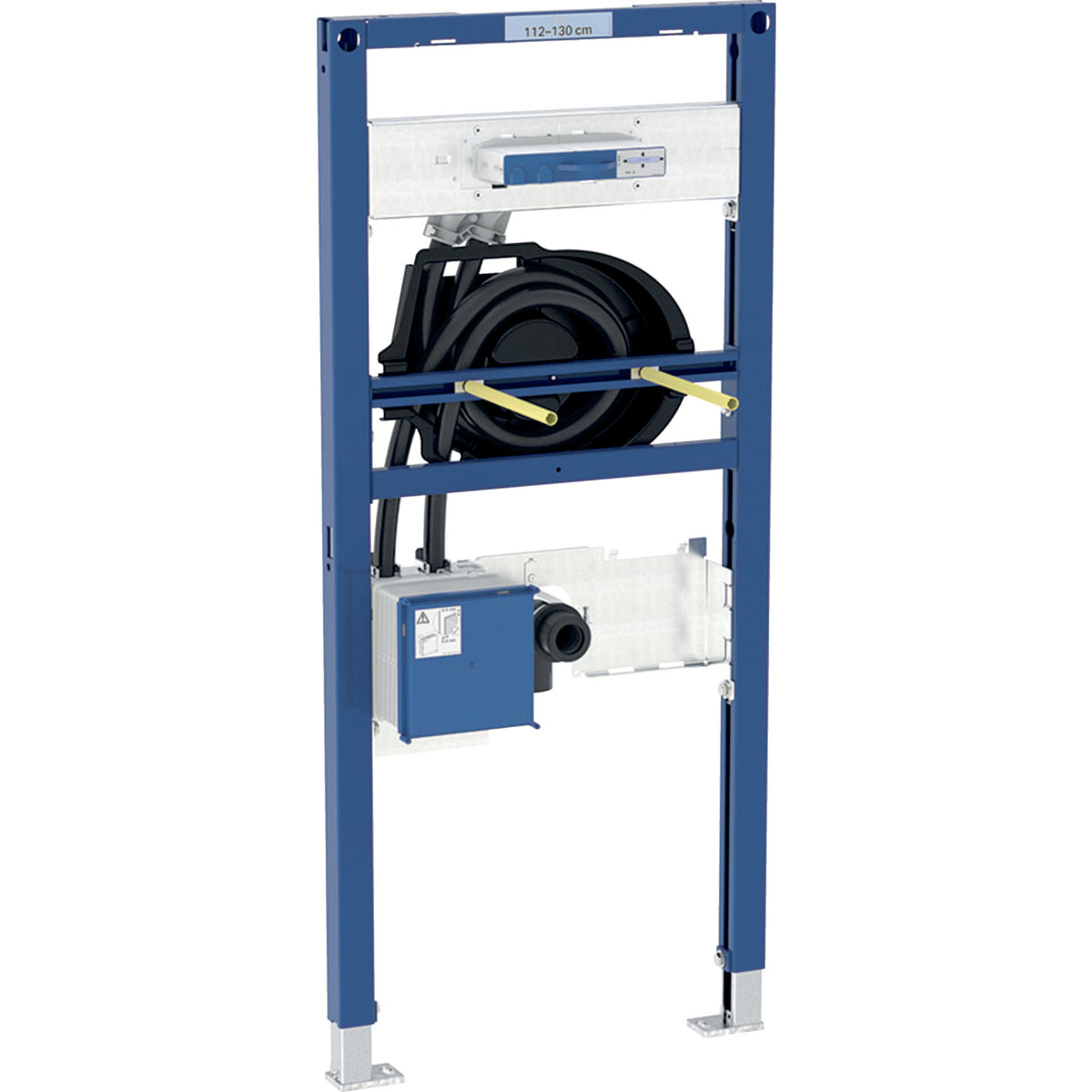 Geberit Duofix Wastafel Element, 112–130 Cm, Geberit One Wandkraan Met Inbouw-Functiebox