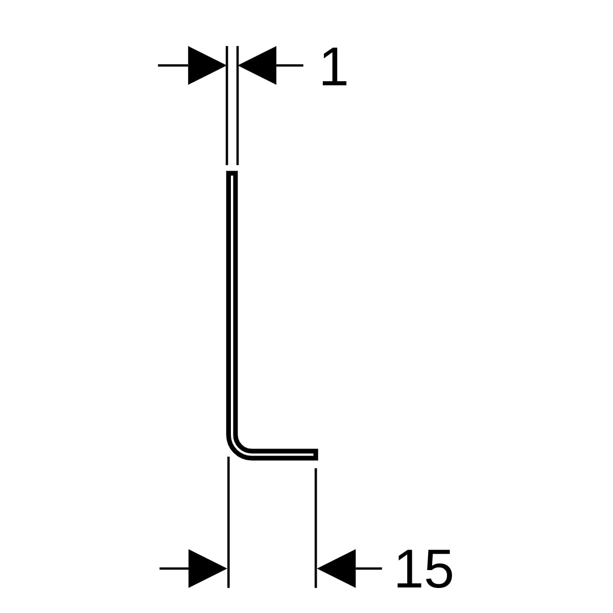Geberit Set Kombifix Poten Voor Vloerconstructies 15 Cm