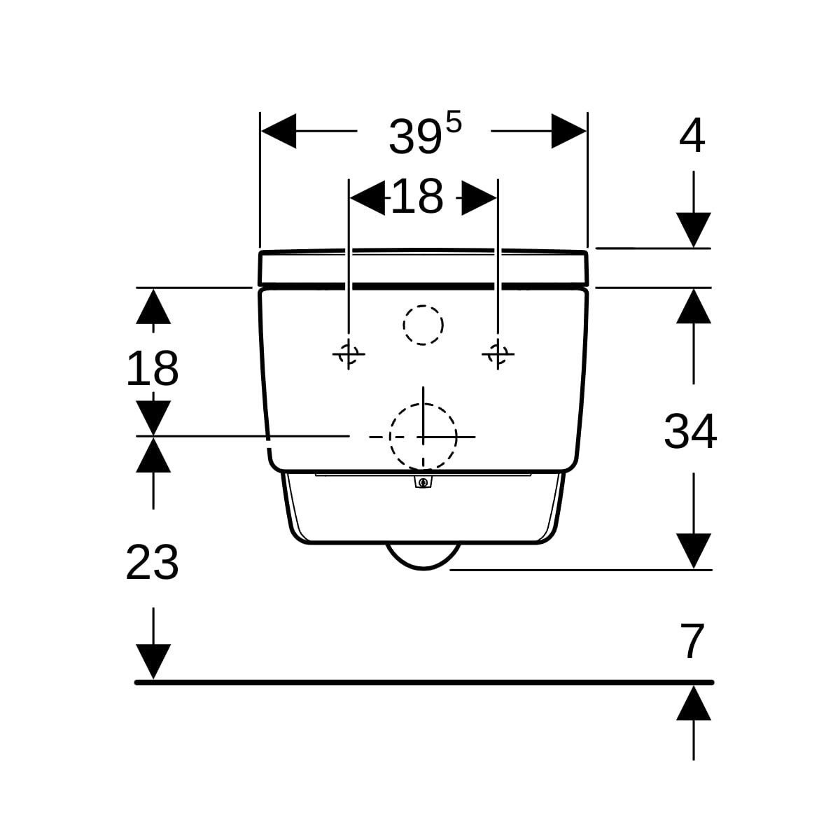 Geberit Aquaclean Alba Douche Wc