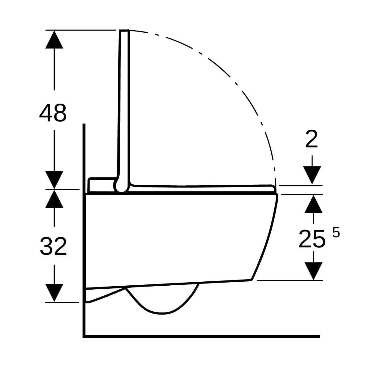 Geberit Aquaclean Sela Square Comfort Douche Wc