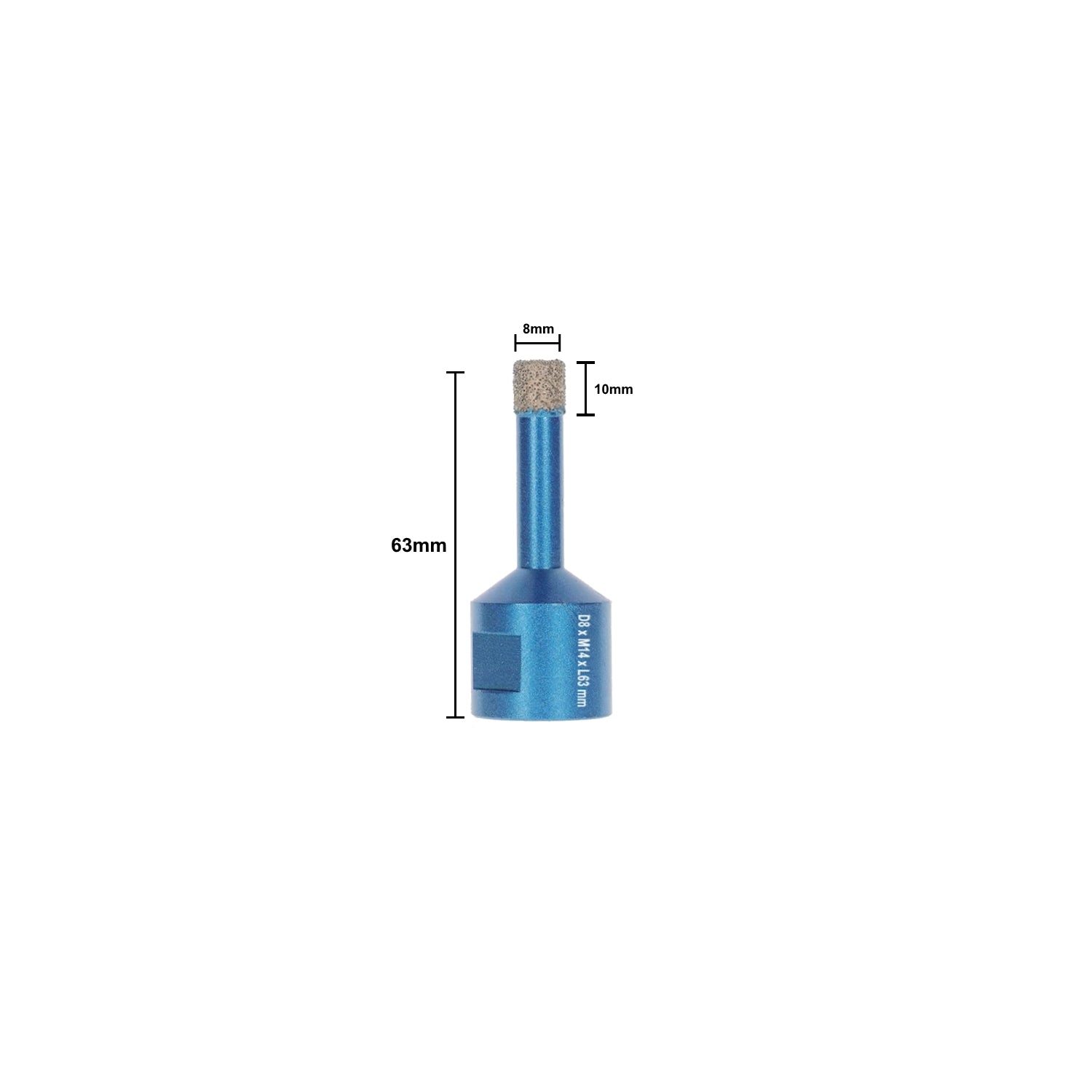Dutchline - Diamantboor M14 - 8Mm