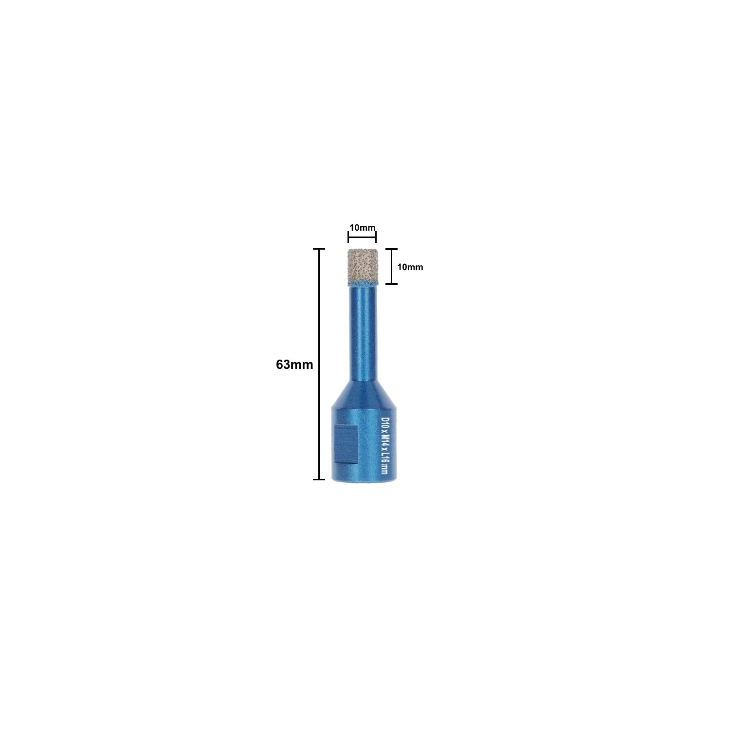 Dutchline - Diamantboor M14 - 10Mm