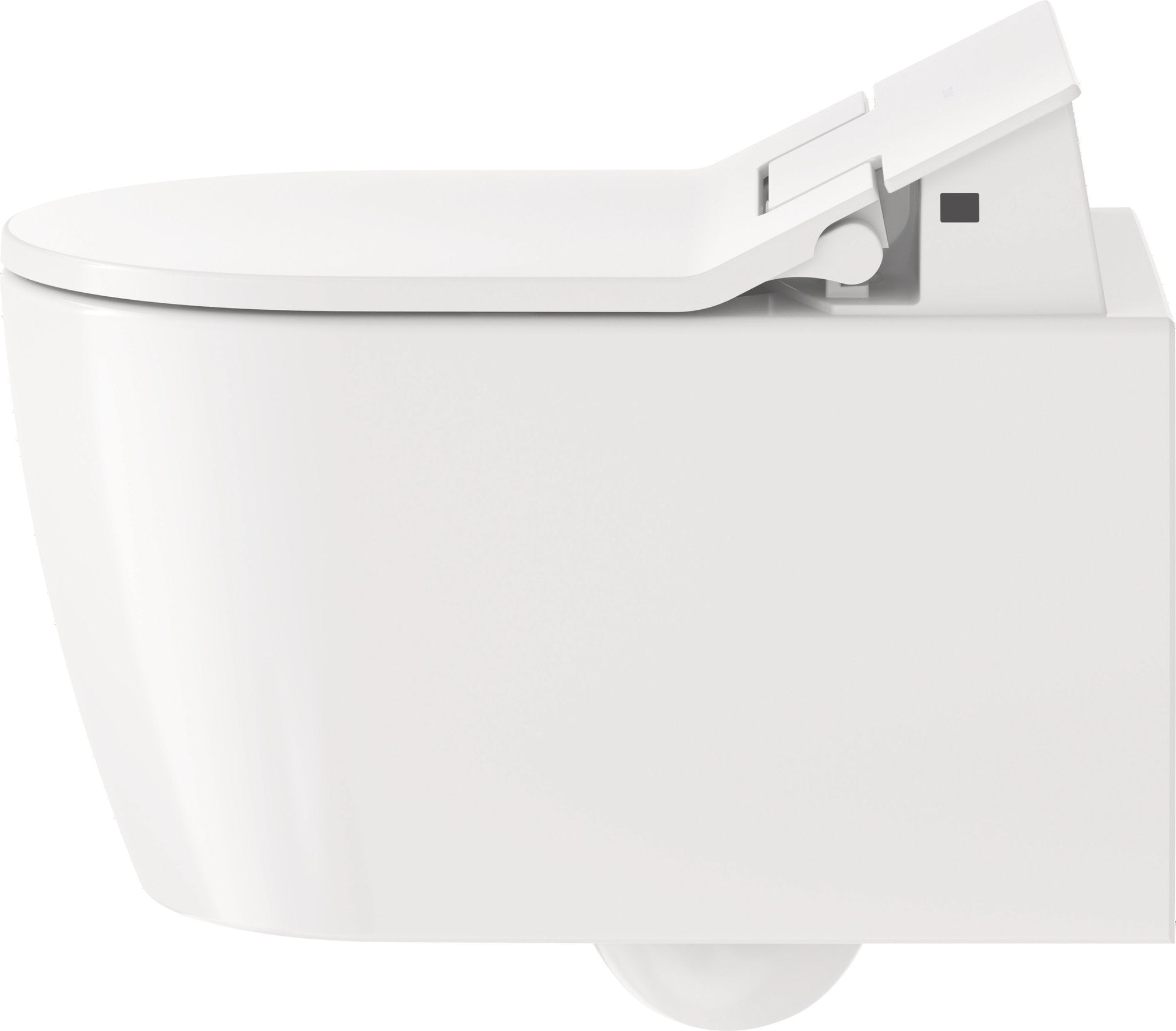 Duravit Me By Starck Douche Wc Diepspoel Spoelrandloos Met Verdekte Bevestiging 37X57Cm Incl. Douchewc Closetzitting Slim Sensowash Wit