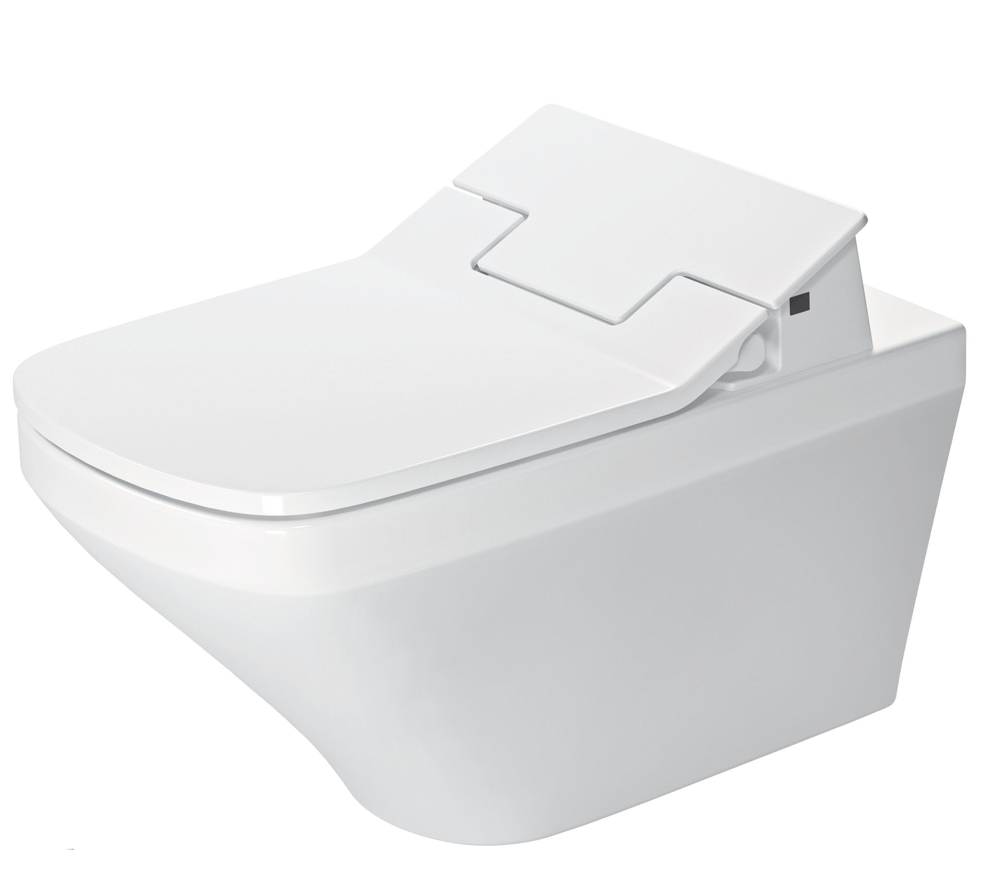 Duravit Durastyle Wandclosetpack Diepspoel Spoelrandloos Met Verdekte Bevestiging 37X62Cm Incl. Douchewc Closetzitting Slim Sensowash Wit