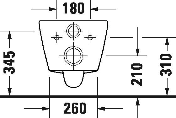 Duravit D-Neo Wandtoilet Met Zitting 37X54X40Cm Wit Hoogglans