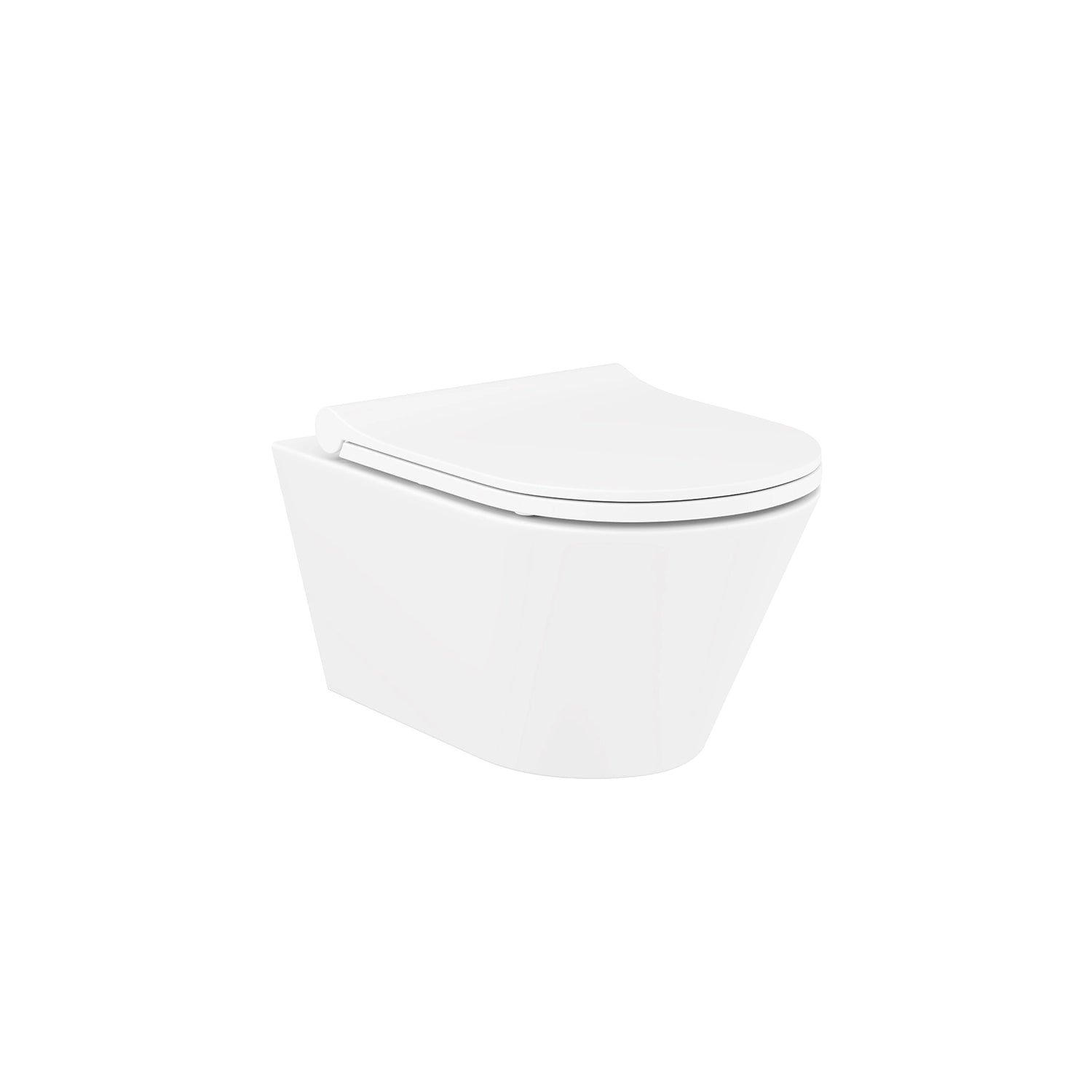 Dutchline - Avva Toiletpot Met Bidet - Mat Wit - 355X530Mm