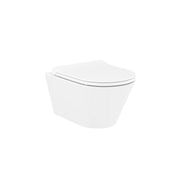 Dutchline - Avva Toiletpot Met Bidet - Mat Wit - 355X530Mm