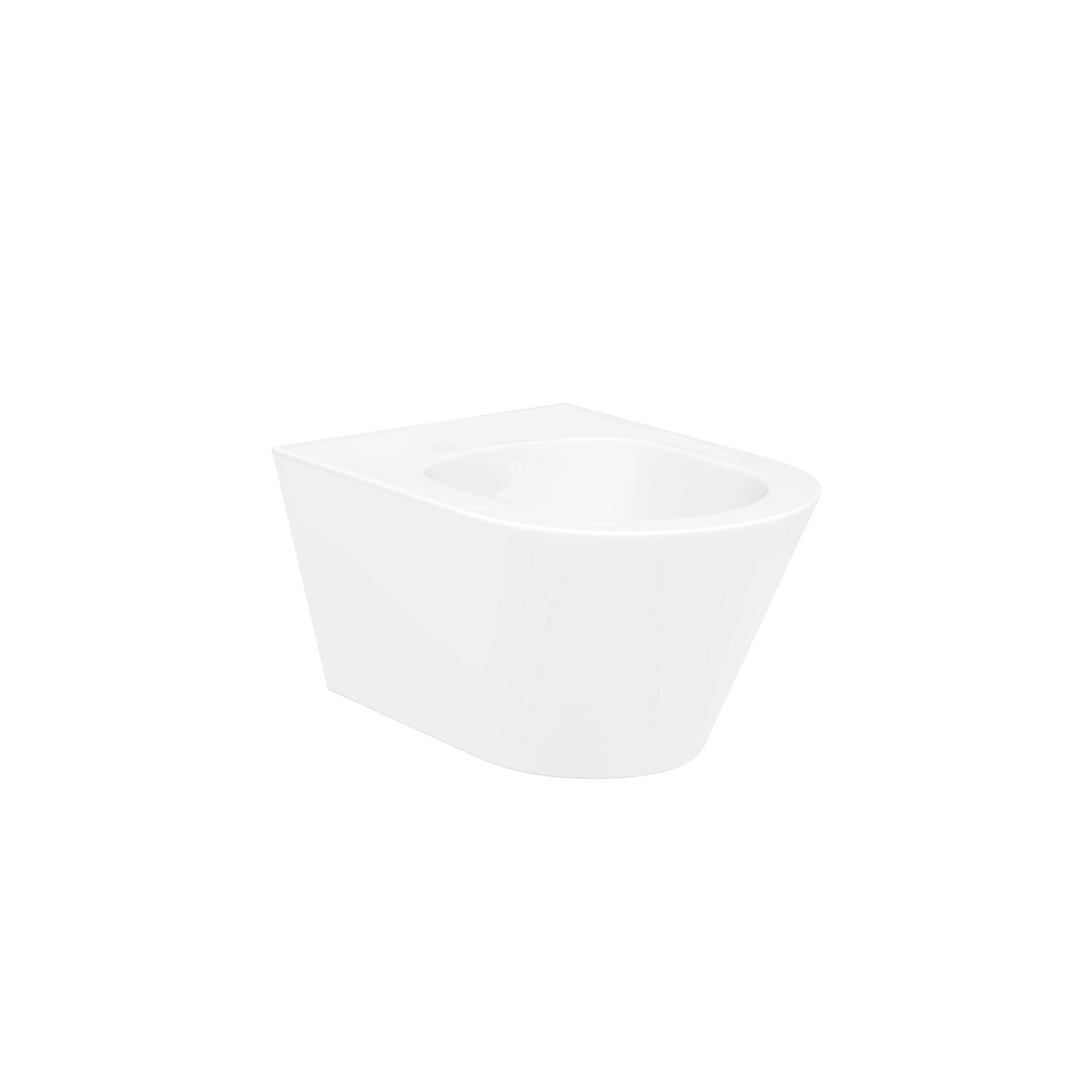 Dutchline - Avva Toiletpot Zonder Bidet - Mat Wit - 355X530Mm