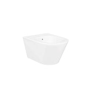 Dutchline - Avva Toiletpot Met Bidet - Glans Wit - 355X530Mm