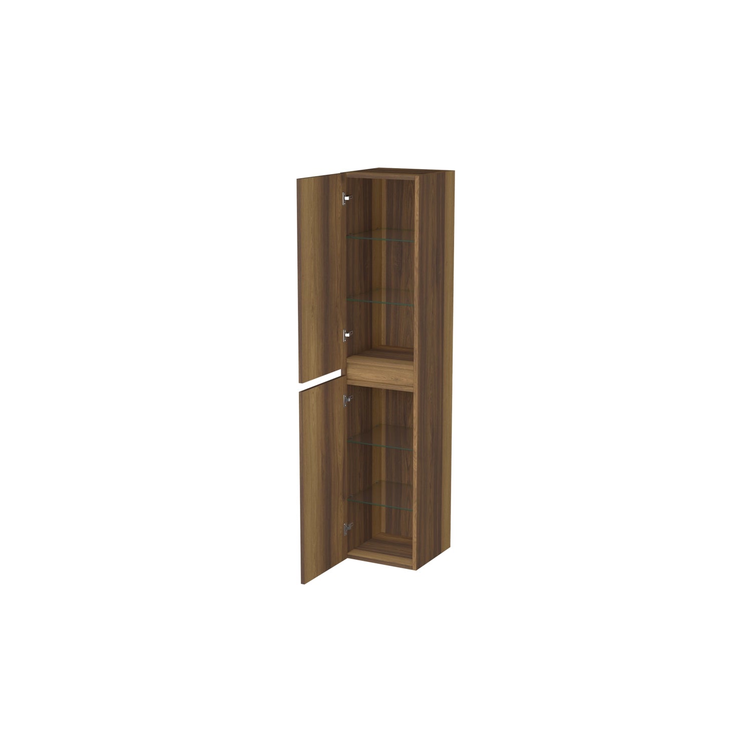 Dutchline - Badmeubel Kolomkast - Hamilton - 160X35Cm - 2 Deuren