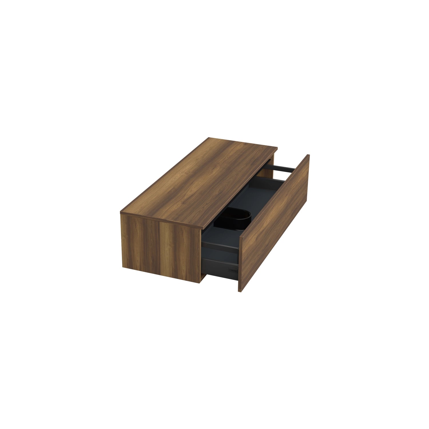 Dutchline Badmeubel Onderkast - Hamilton - 120X46Cm - 1 Lade - 1 Uitsparing