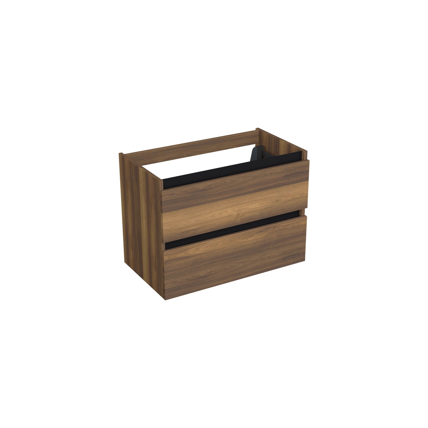 Dutchline Badmeubel Onderkast - Hamilton - 80X46Cm - 2 Lades - 1 Uitsparing