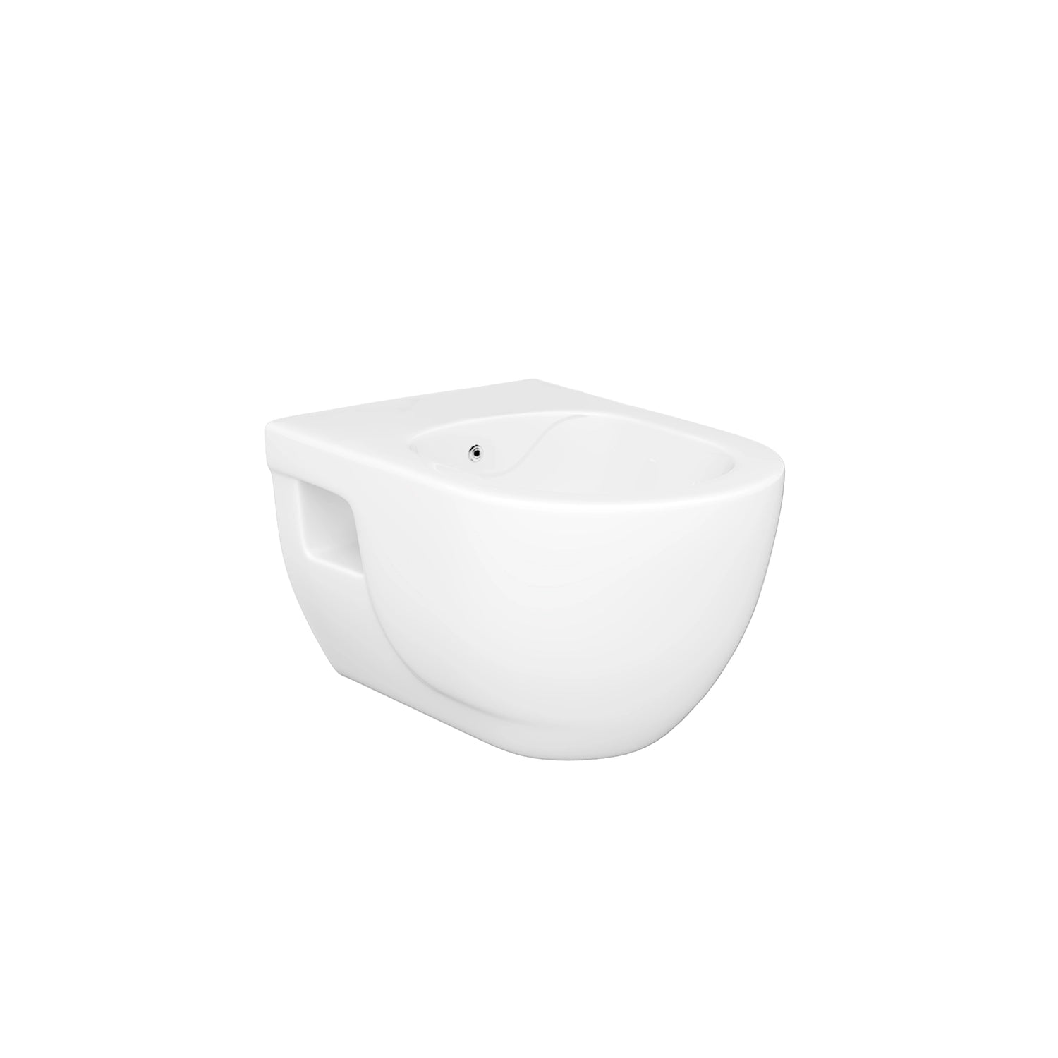 Dutchline - Brilla Toiletpot Met Bidet - Glans Wit - 530X355Mm