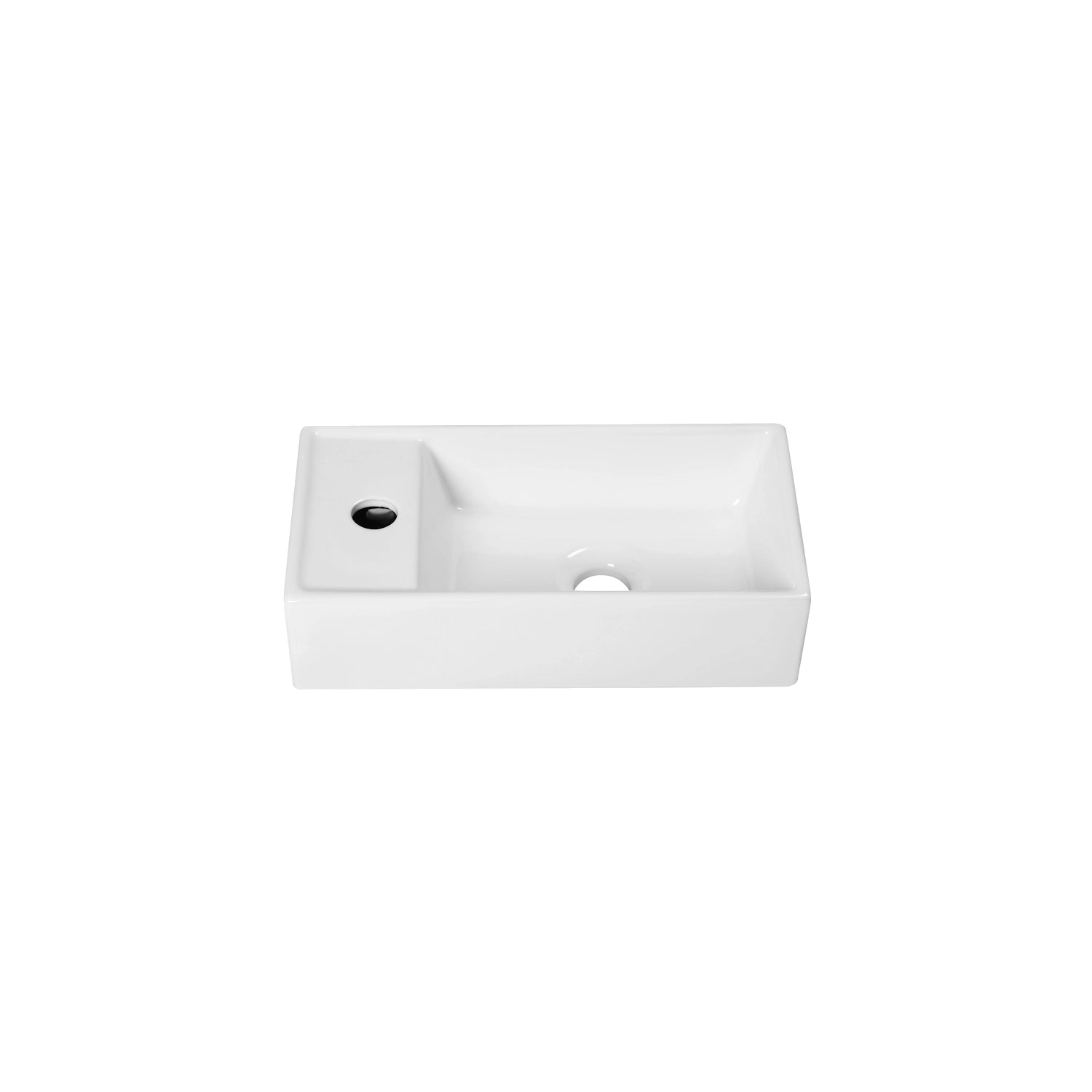 Dutchline - Crea Xl Fontein - Glans Wit - Links